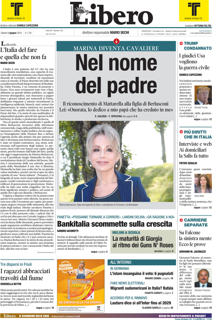 Prima-pagina-libero-edizione-di-oggi-01-06-2024