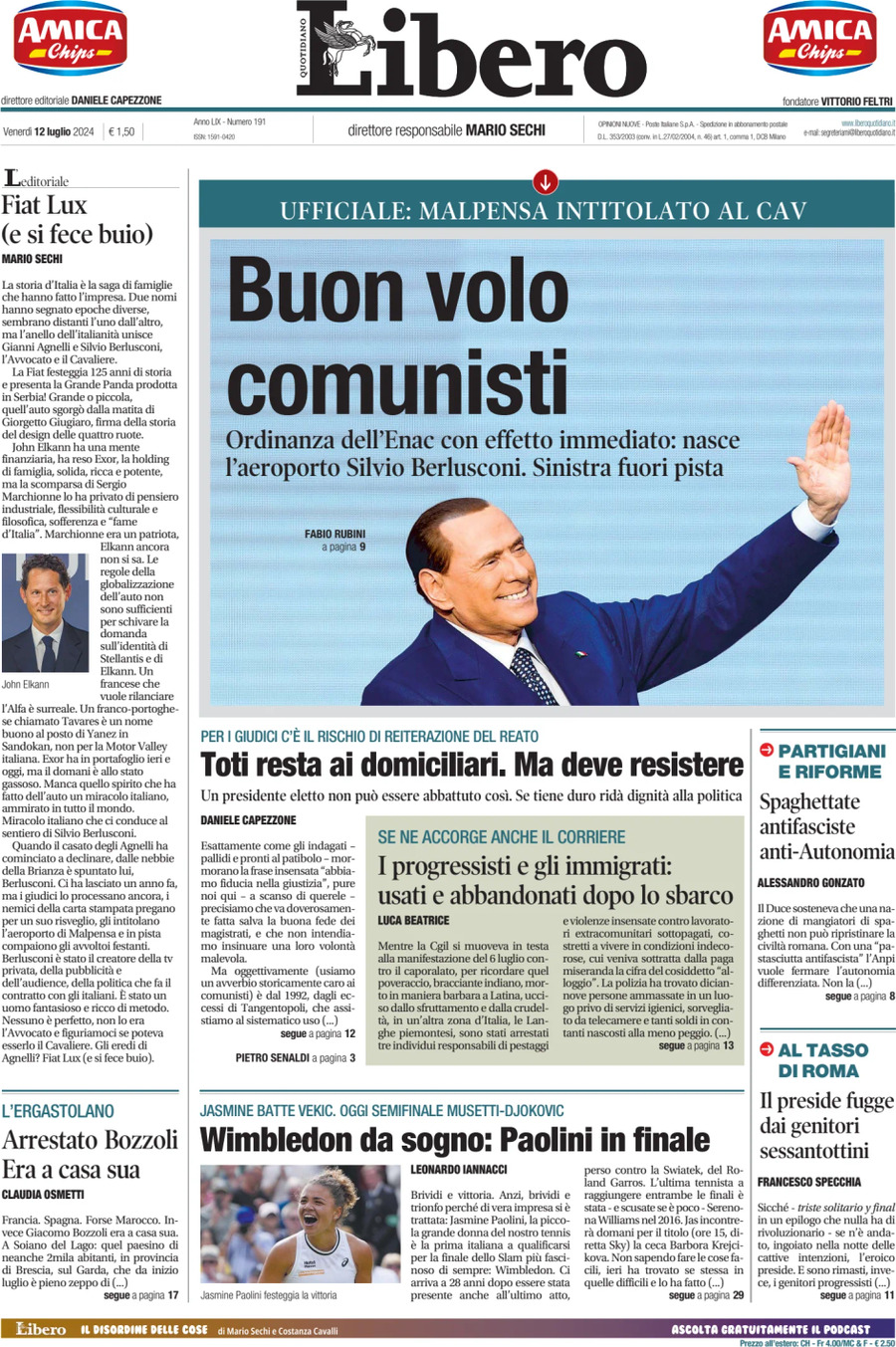 Prima-pagina-libero-edizione-di-oggi-12-07-2024