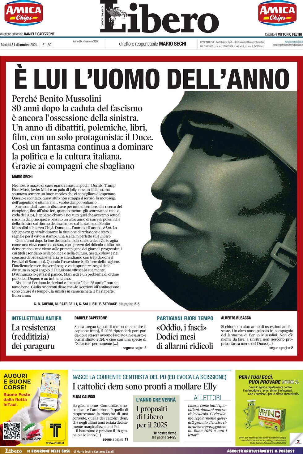 Prima-pagina-libero-edizione-di-oggi-31-12-2024