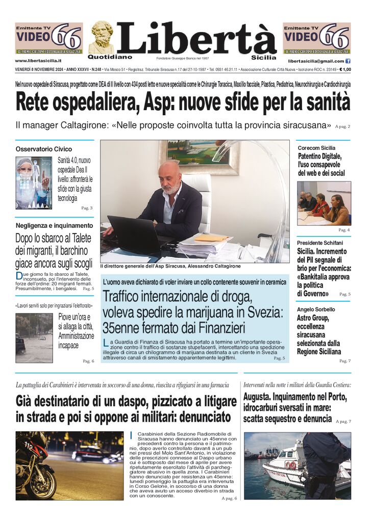 Prima-pagina-libertasicilia-edizione-di-oggi-08-11-24