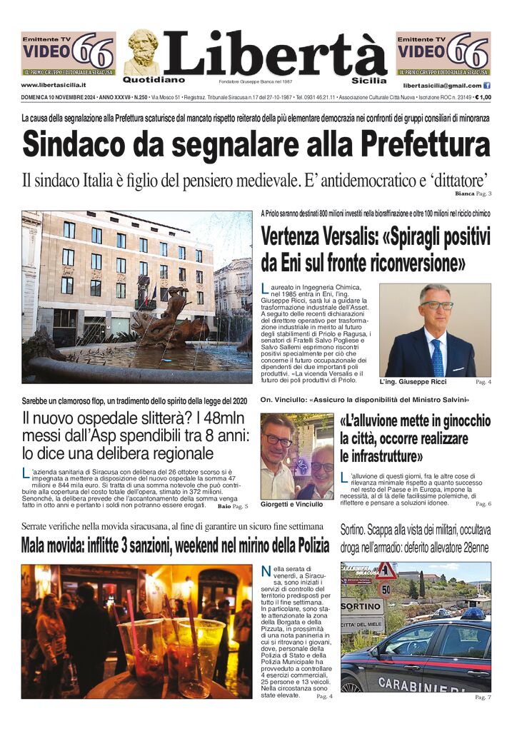 Prima-pagina-libertasicilia-edizione-di-oggi-10-11-24