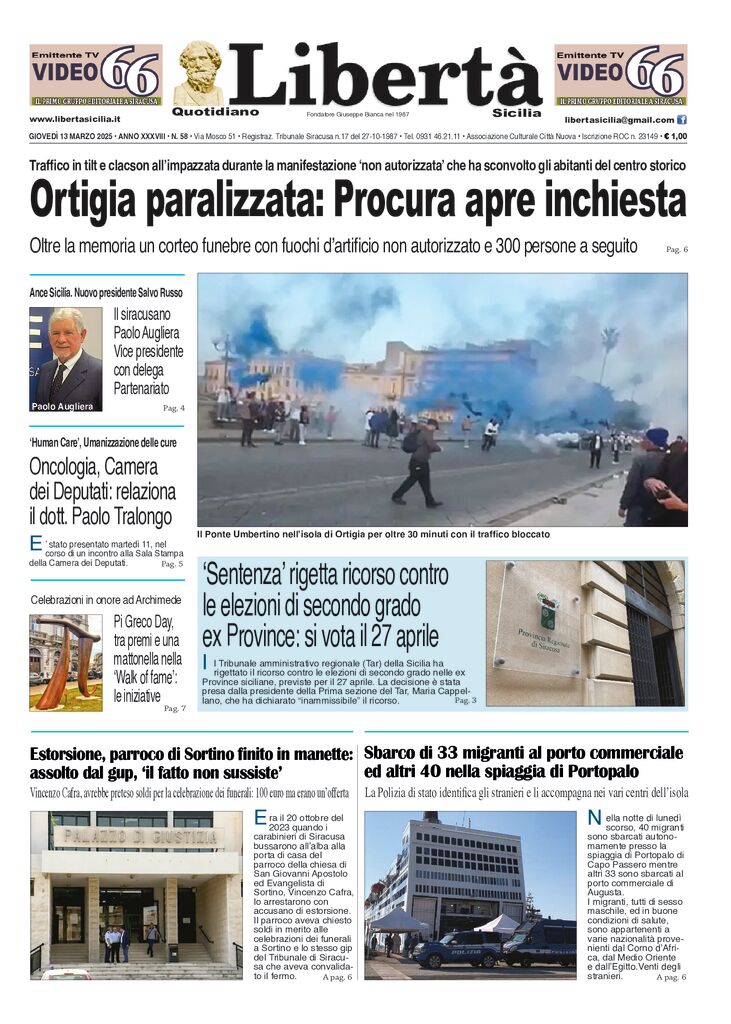 Prima-pagina-libertasicilia-edizione-di-oggi-13-03-25