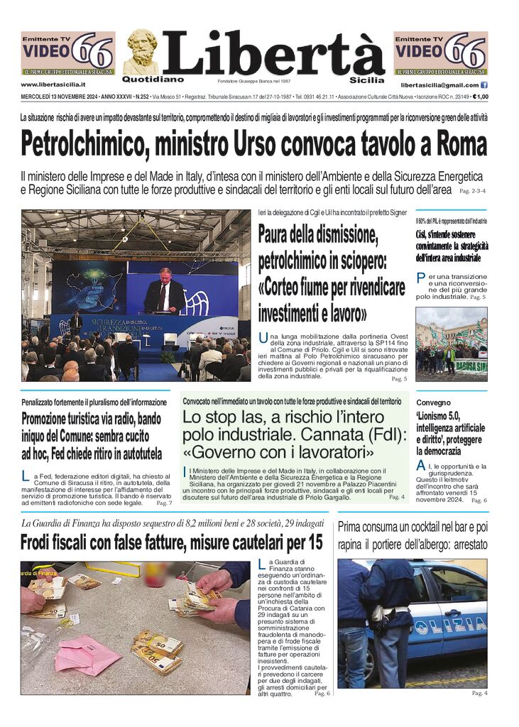 Prima-pagina-libertasicilia-edizione-di-oggi-13-11-24