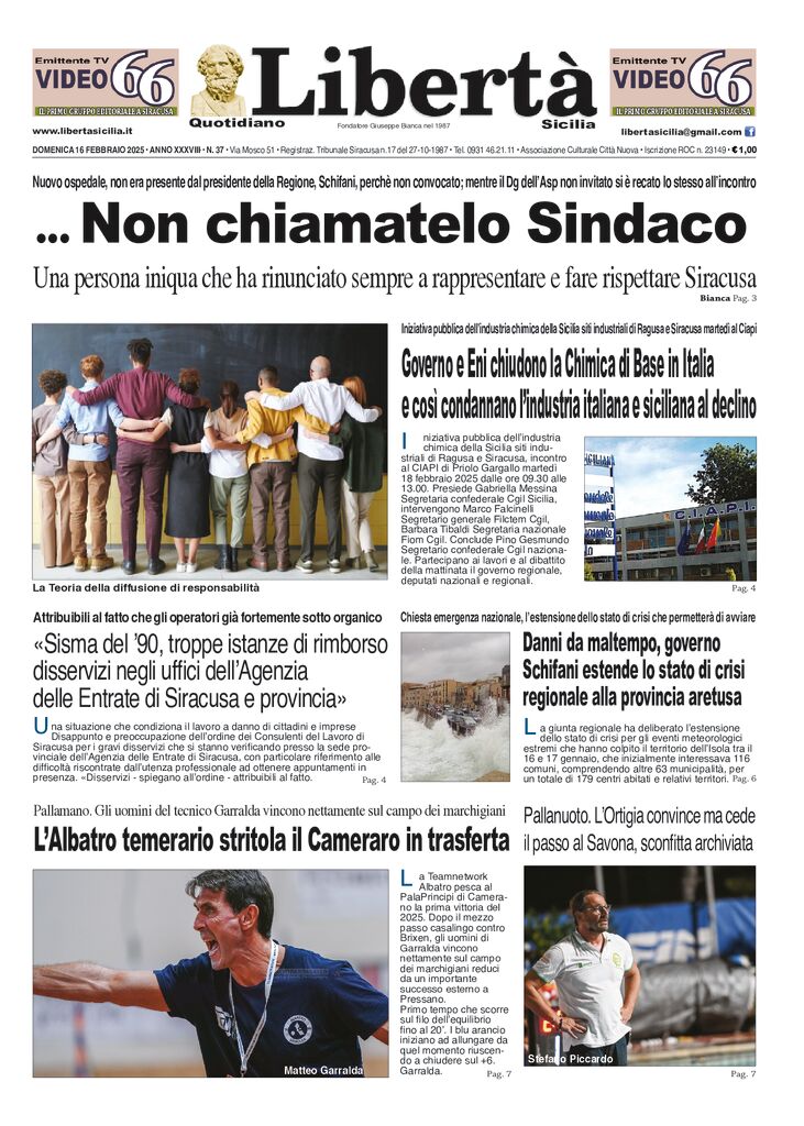 Prima-pagina-libertasicilia-edizione-di-oggi-16-02-25