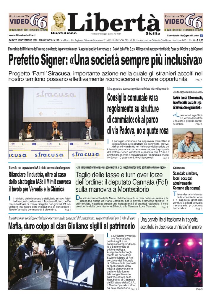 Prima-pagina-libertasicilia-edizione-di-oggi-16-11-24