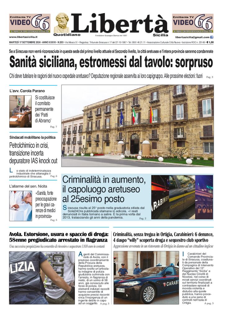 Prima-pagina-libertasicilia-edizione-di-oggi-17-09-24