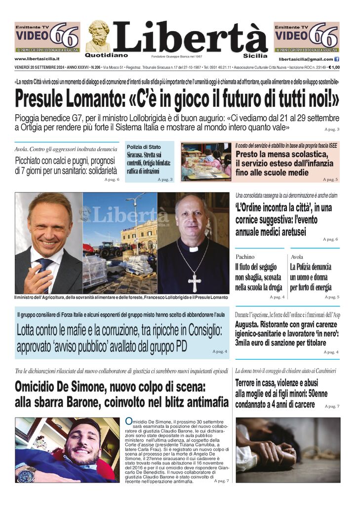 Prima-pagina-libertasicilia-edizione-di-oggi-20-09-24