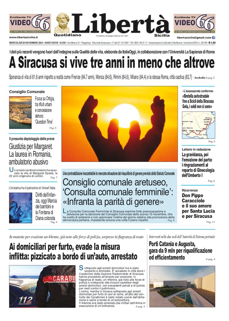 Prima-pagina-libertasicilia-edizione-di-oggi-20-11-24