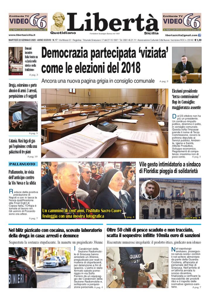 Prima-pagina-libertasicilia-edizione-di-oggi-22-01-25