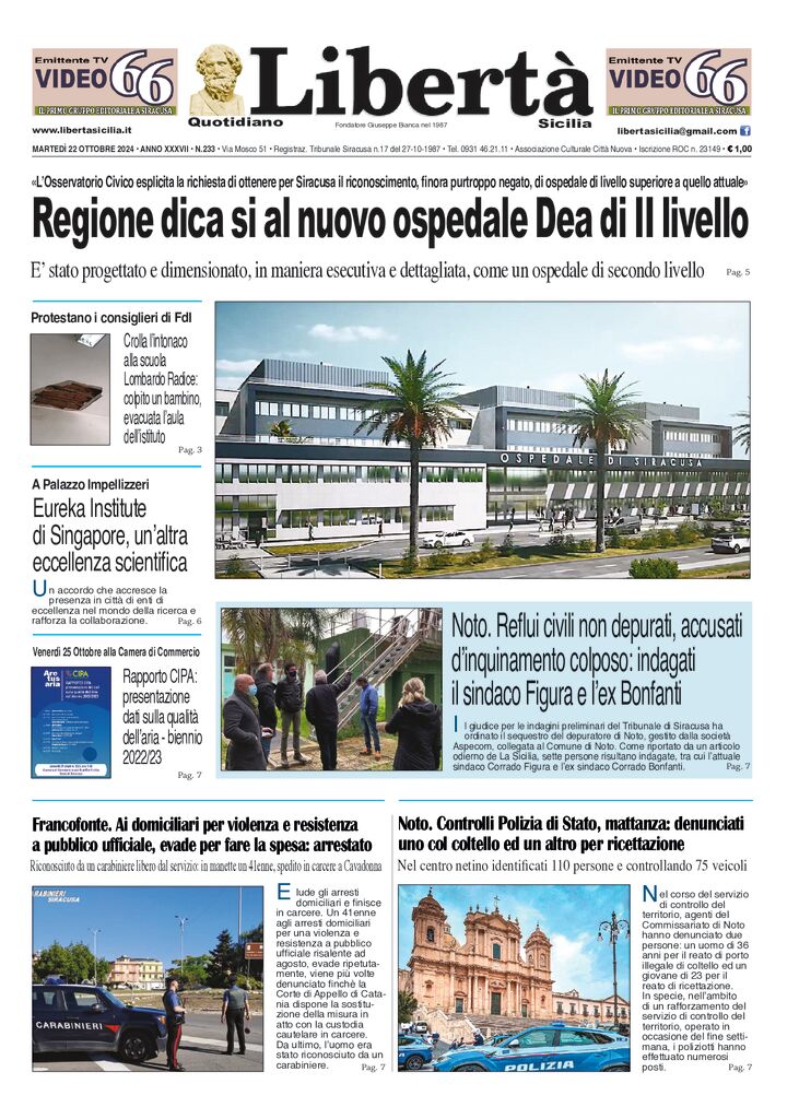 Prima-pagina-libertasicilia-edizione-di-oggi-22-10-24