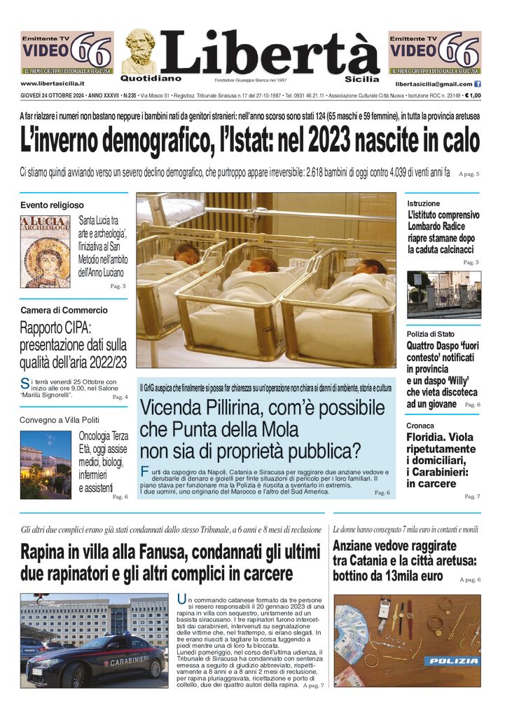 Prima-pagina-libertasicilia-edizione-di-oggi-24-10-24