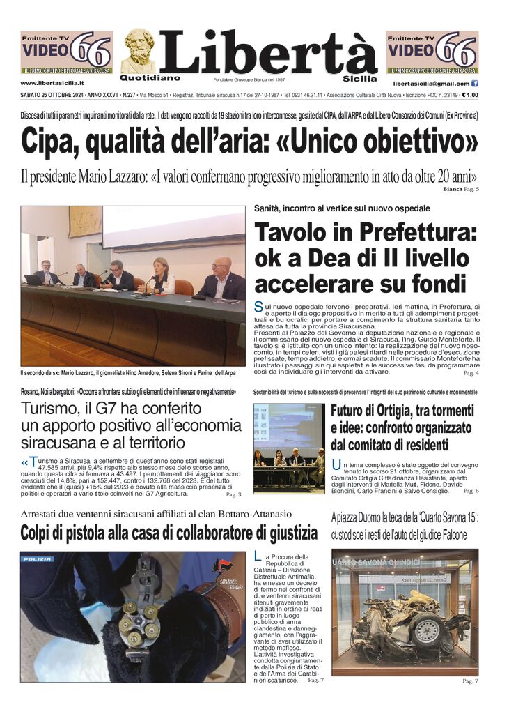 Prima-pagina-libertasicilia-edizione-di-oggi-26-10-24