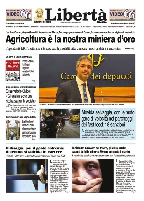 Prima-pagina-libertasicilia-edizione-di-oggi-28-07-24