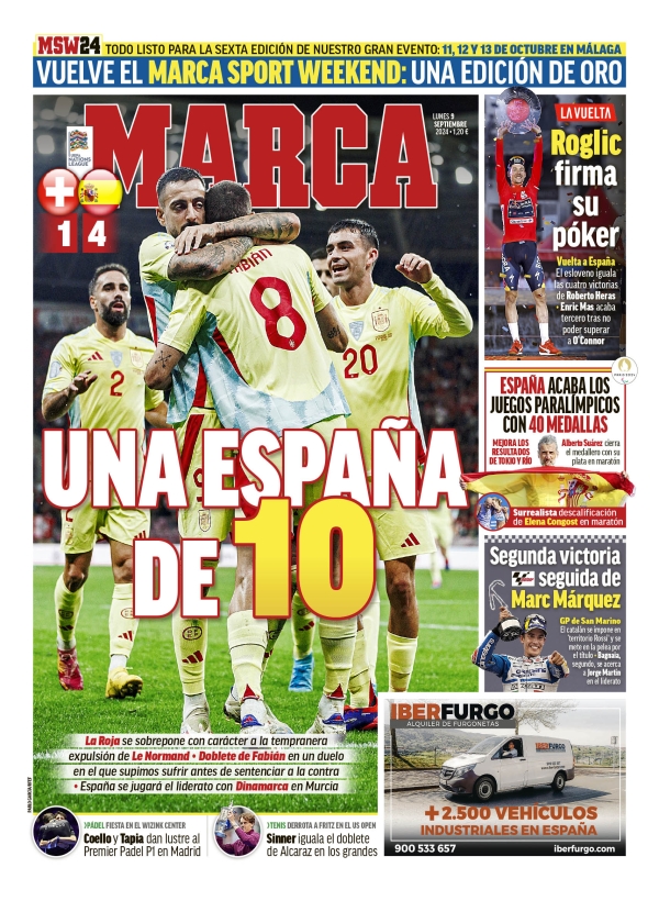 Prima-pagina-marca-edizione-di-oggi-Array