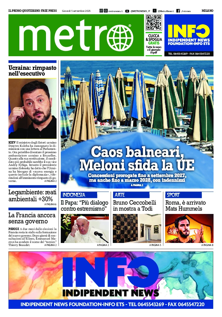 Prima-pagina-metro-milano-edizione-di-oggi-2024-09-05