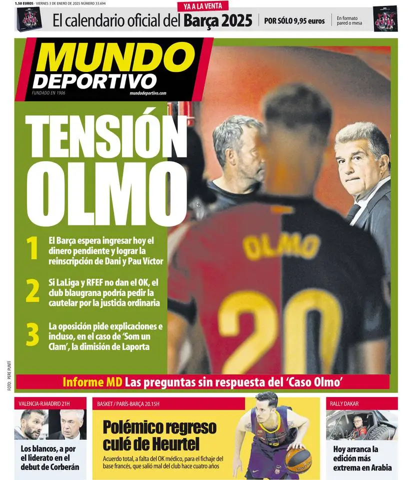 Prima-pagina-mundo_deportivo-edizione-di-oggi-03-01-2025