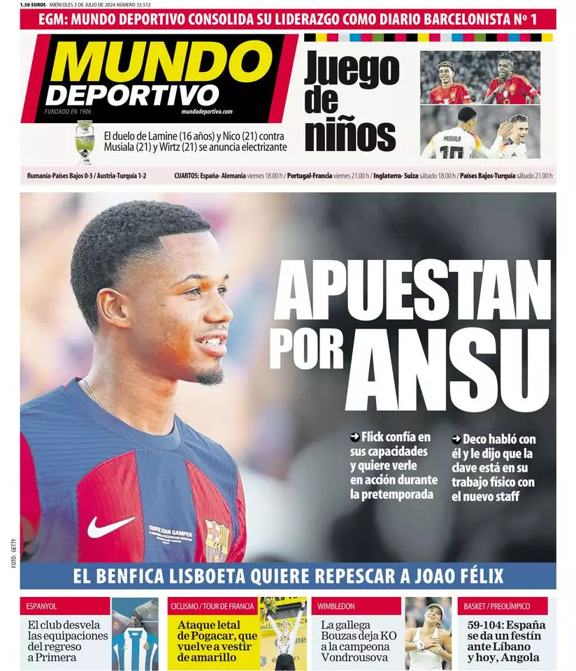 Prima-pagina-mundo_deportivo-edizione-di-oggi-03-07-2024