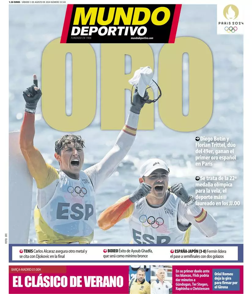 Prima-pagina-mundo_deportivo-edizione-di-oggi-03-08-2024