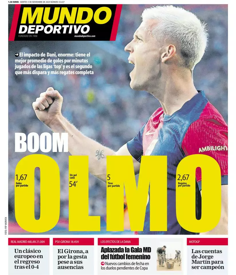 Prima-pagina-mundo_deportivo-edizione-di-oggi-05-11-2024