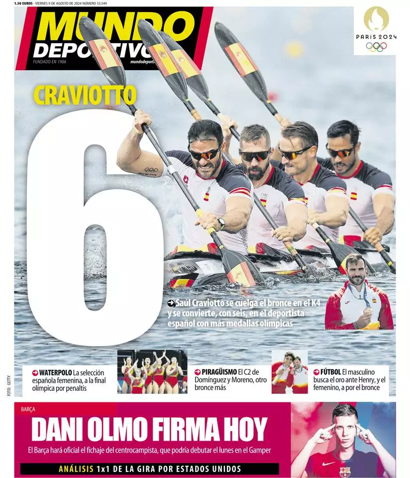 Prima-pagina-mundo_deportivo-edizione-di-oggi-09-08-2024