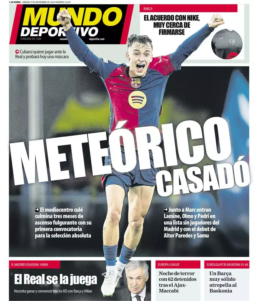 Prima-pagina-mundo_deportivo-edizione-di-oggi-09-11-2024