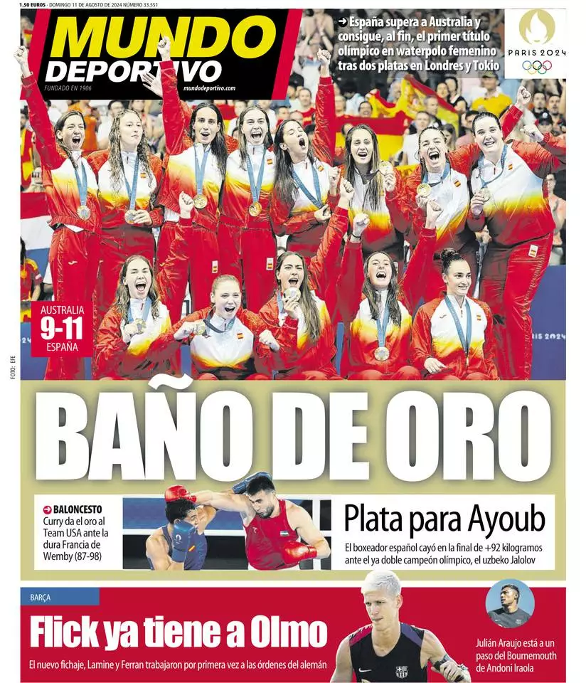 Prima-pagina-mundo_deportivo-edizione-di-oggi-11-08-2024