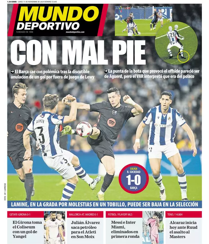 Prima-pagina-mundo_deportivo-edizione-di-oggi-11-11-2024