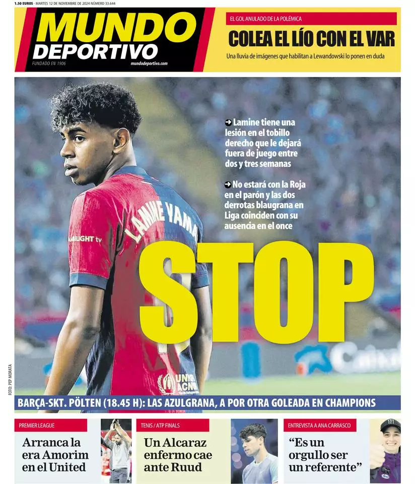 Prima-pagina-mundo_deportivo-edizione-di-oggi-12-11-2024