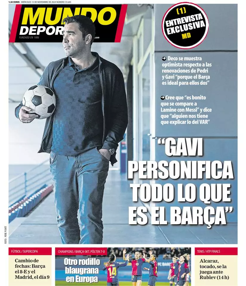 Prima-pagina-mundo_deportivo-edizione-di-oggi-13-11-2024