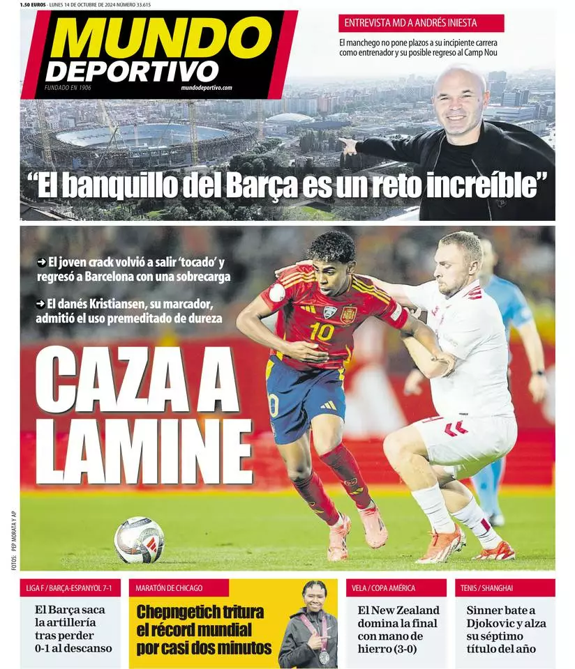 Prima-pagina-mundo_deportivo-edizione-di-oggi-14-10-2024