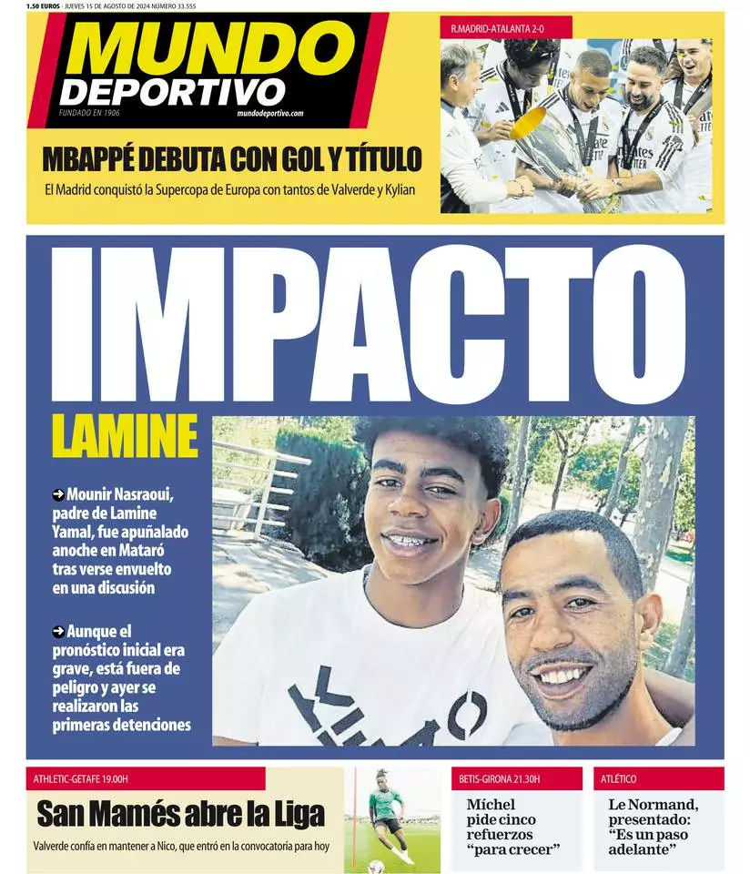 Prima-pagina-mundo_deportivo-edizione-di-oggi-15-08-2024