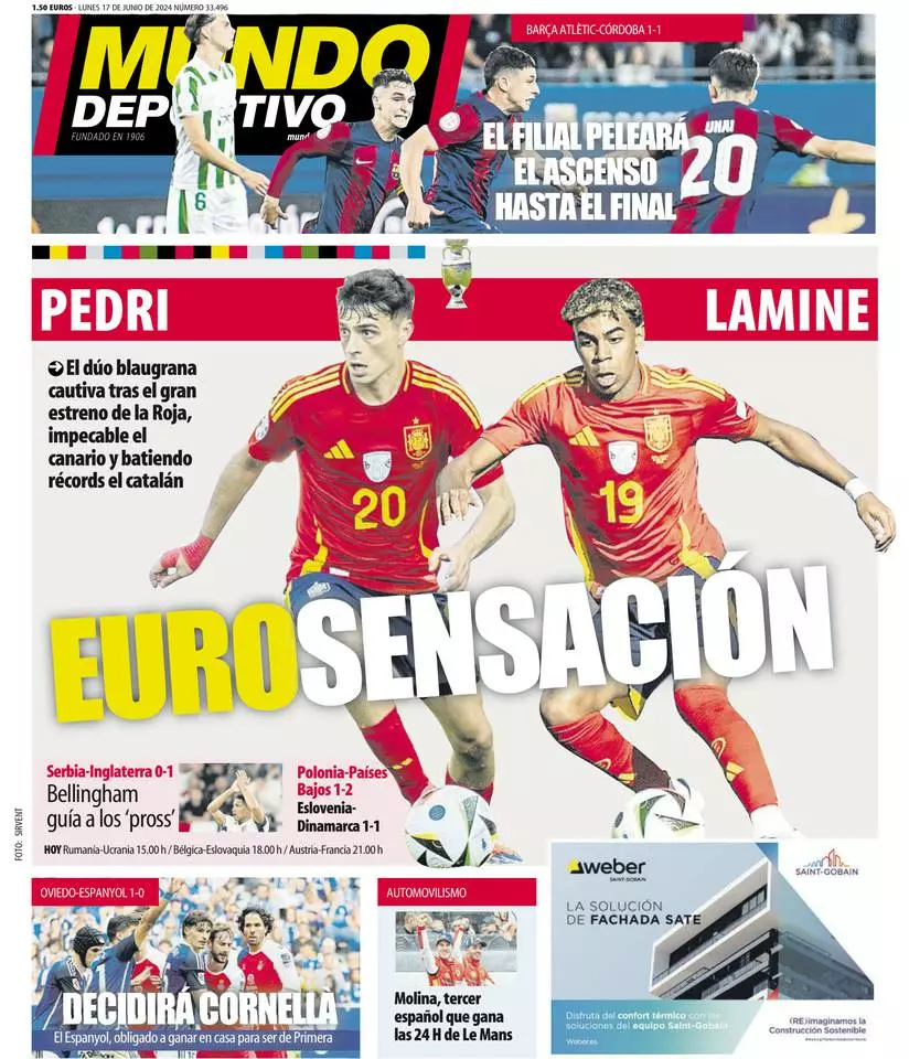 Prima-pagina-mundo_deportivo-edizione-di-oggi-17-06-2024