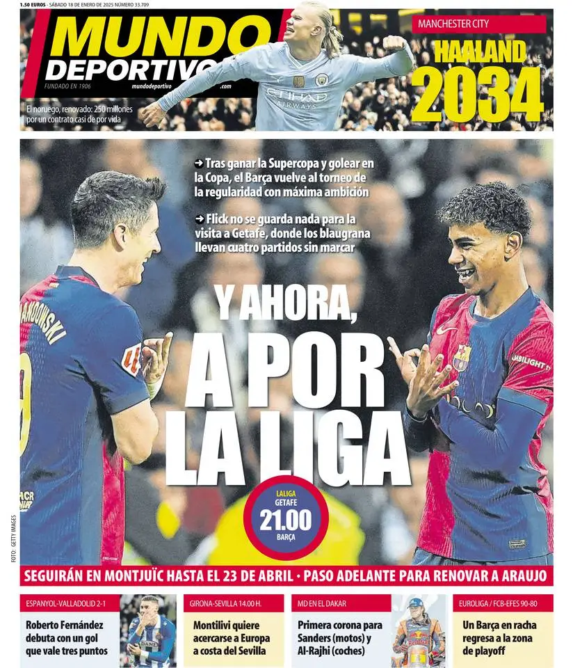 Prima-pagina-mundo_deportivo-edizione-di-oggi-18-01-2025