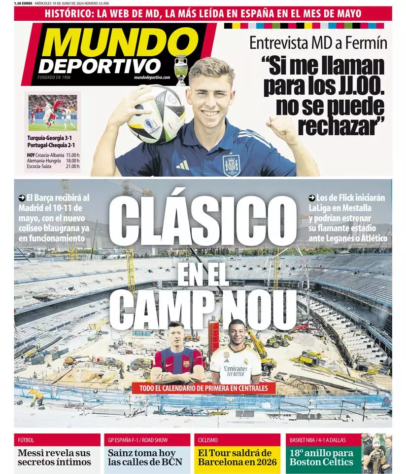 Prima-pagina-mundo_deportivo-edizione-di-oggi-19-06-2024