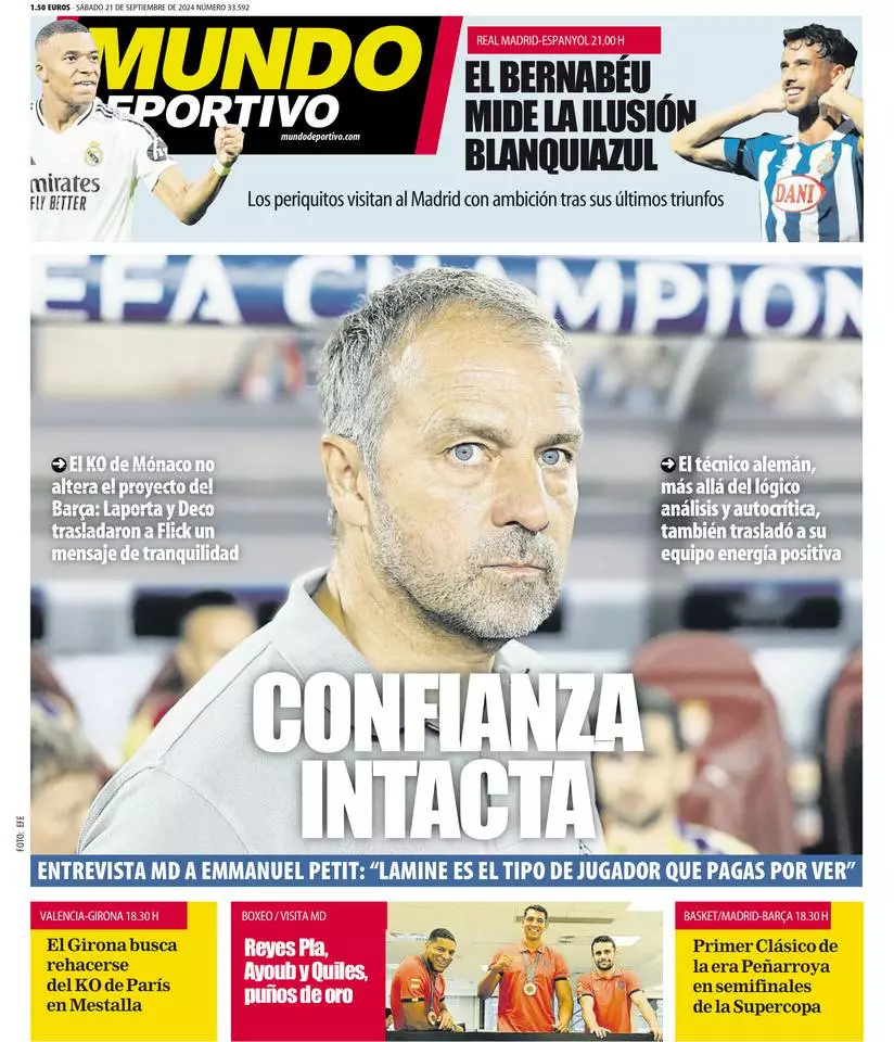 Prima-pagina-mundo_deportivo-edizione-di-oggi-21-09-2024