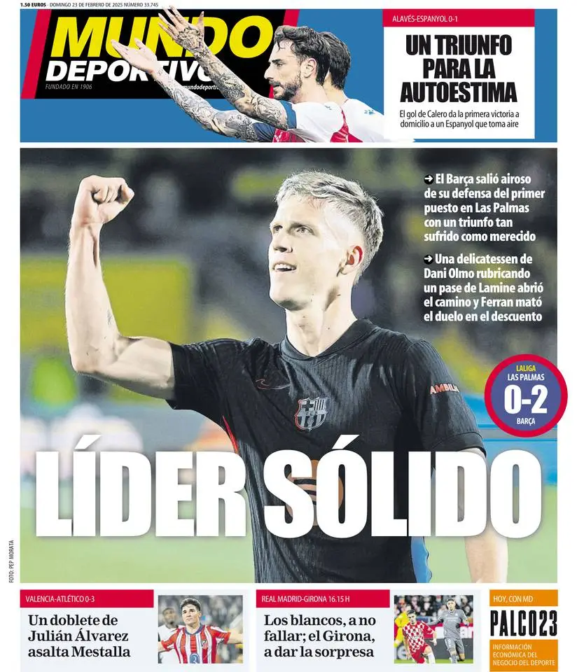 Prima-pagina-mundo_deportivo-edizione-di-oggi-23-02-2025