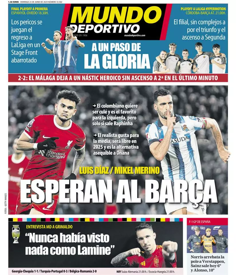 Prima-pagina-mundo_deportivo-edizione-di-oggi-23-06-2024