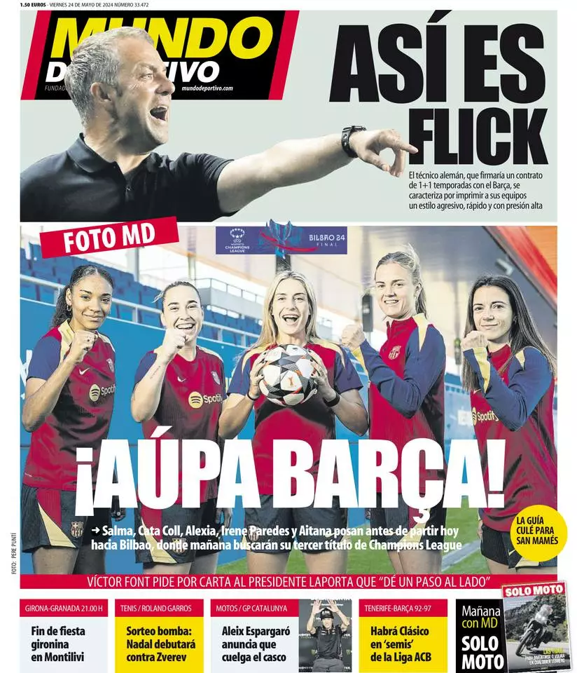 Prima-pagina-mundo_deportivo-edizione-di-oggi-24-05-2024