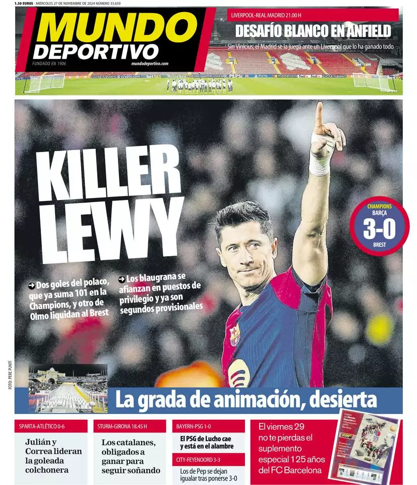 Prima-pagina-mundo_deportivo-edizione-di-oggi-27-11-2024