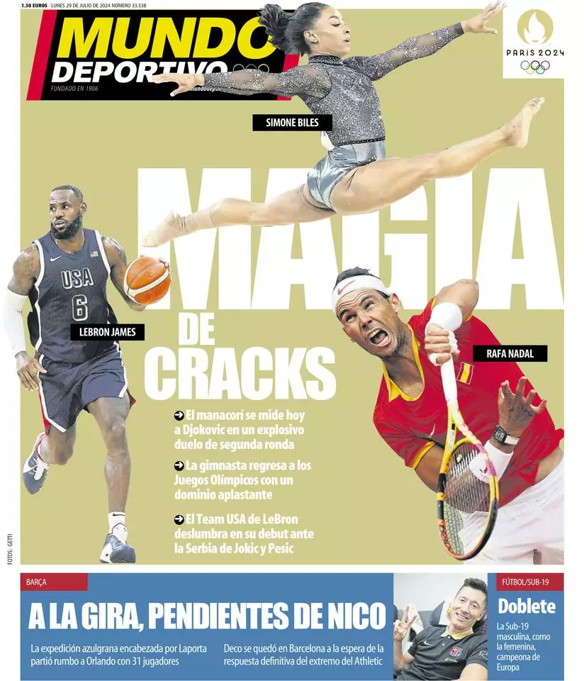 Prima-pagina-mundo_deportivo-edizione-di-oggi-29-07-2024