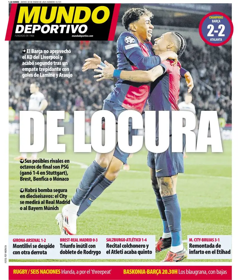 Prima-pagina-mundo_deportivo-edizione-di-oggi-30-01-2025