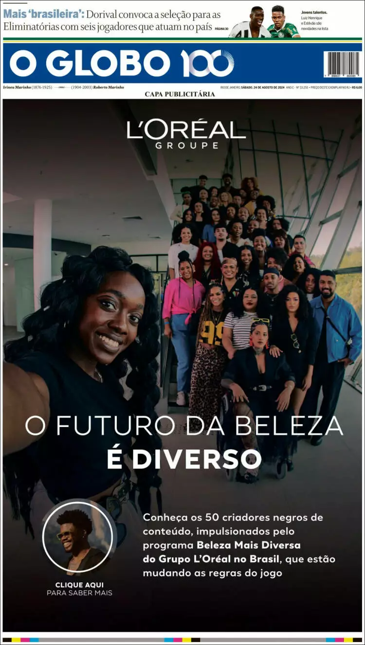 Prima-pagina-oglobo-edizione-di-oggi-2024-08-24