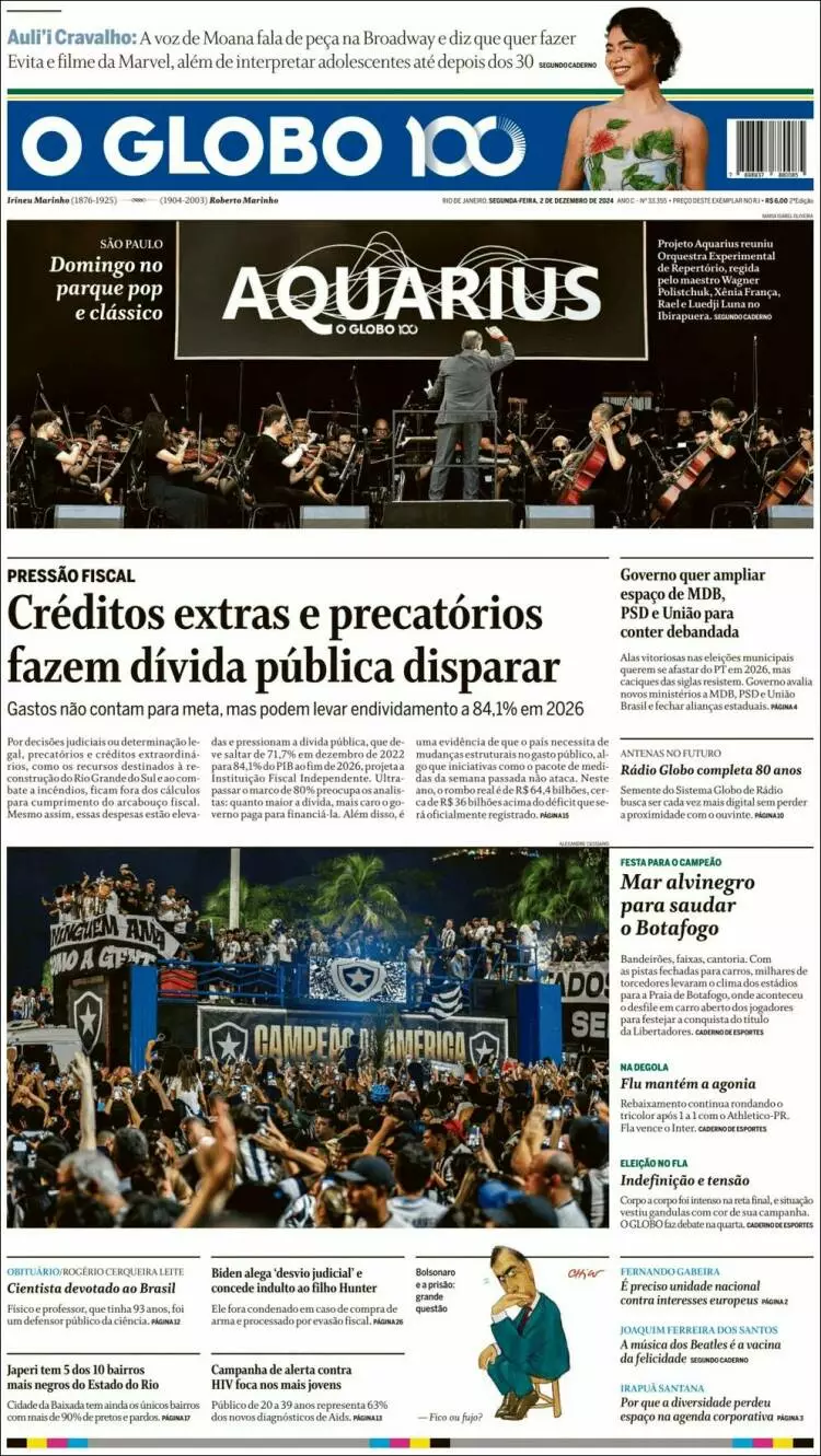 Prima-pagina-oglobo-edizione-di-oggi-2024-12-02