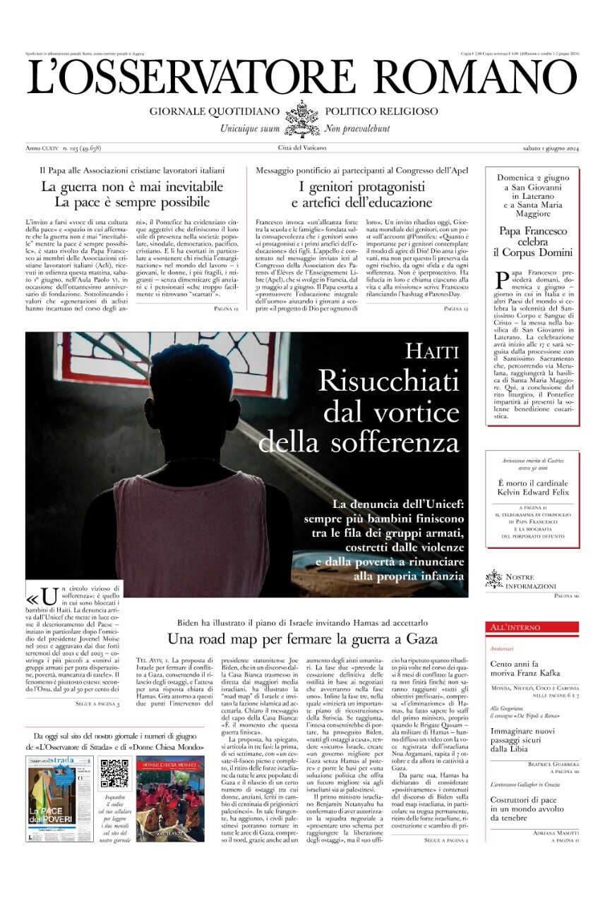 Prima-pagina-orservatore-romano-edizione-di-oggi-01-06-2024