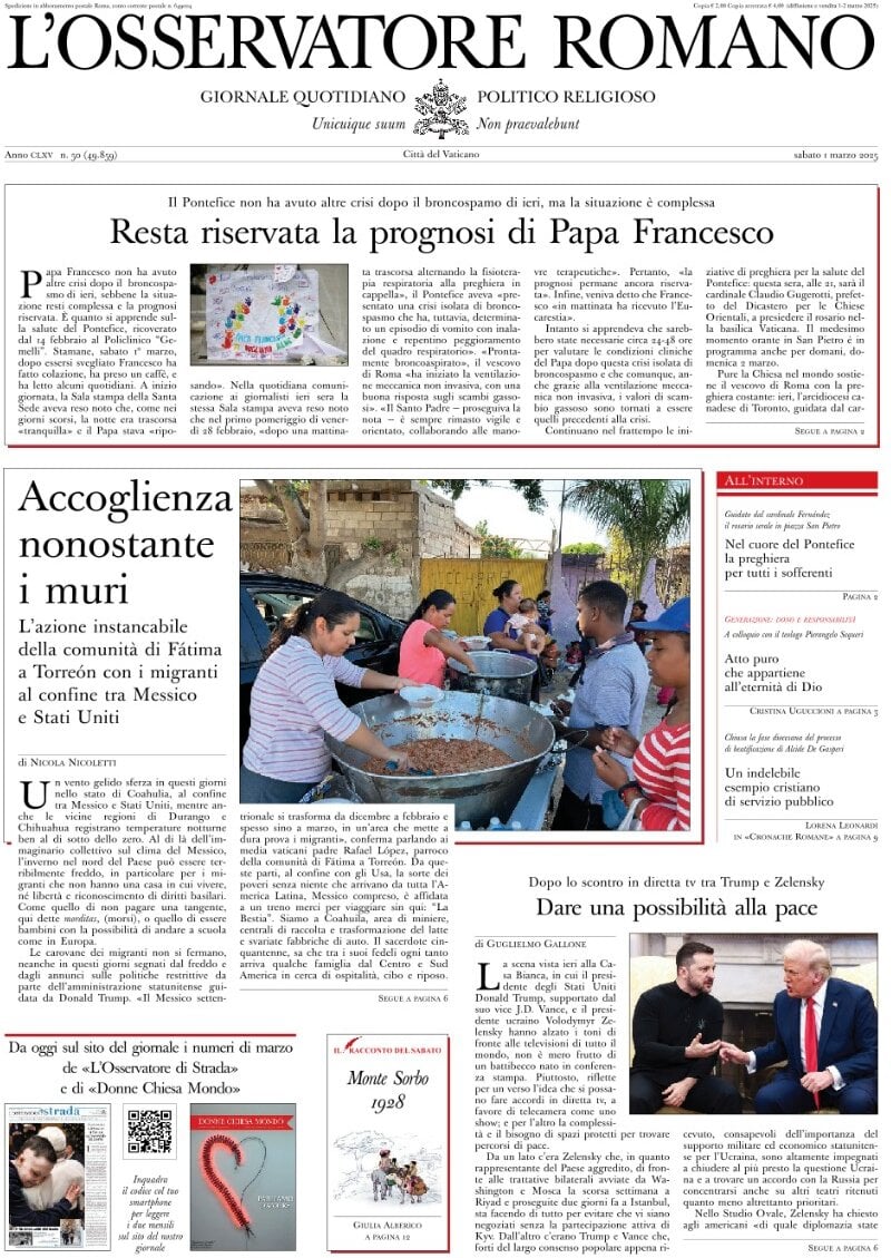 Prima-pagina-orservatore-romano-edizione-di-oggi-02-03-2025