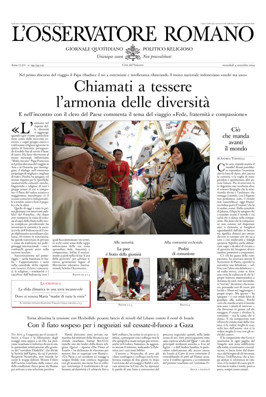 Prima-pagina-orservatore-romano-edizione-di-oggi-04-09-2024