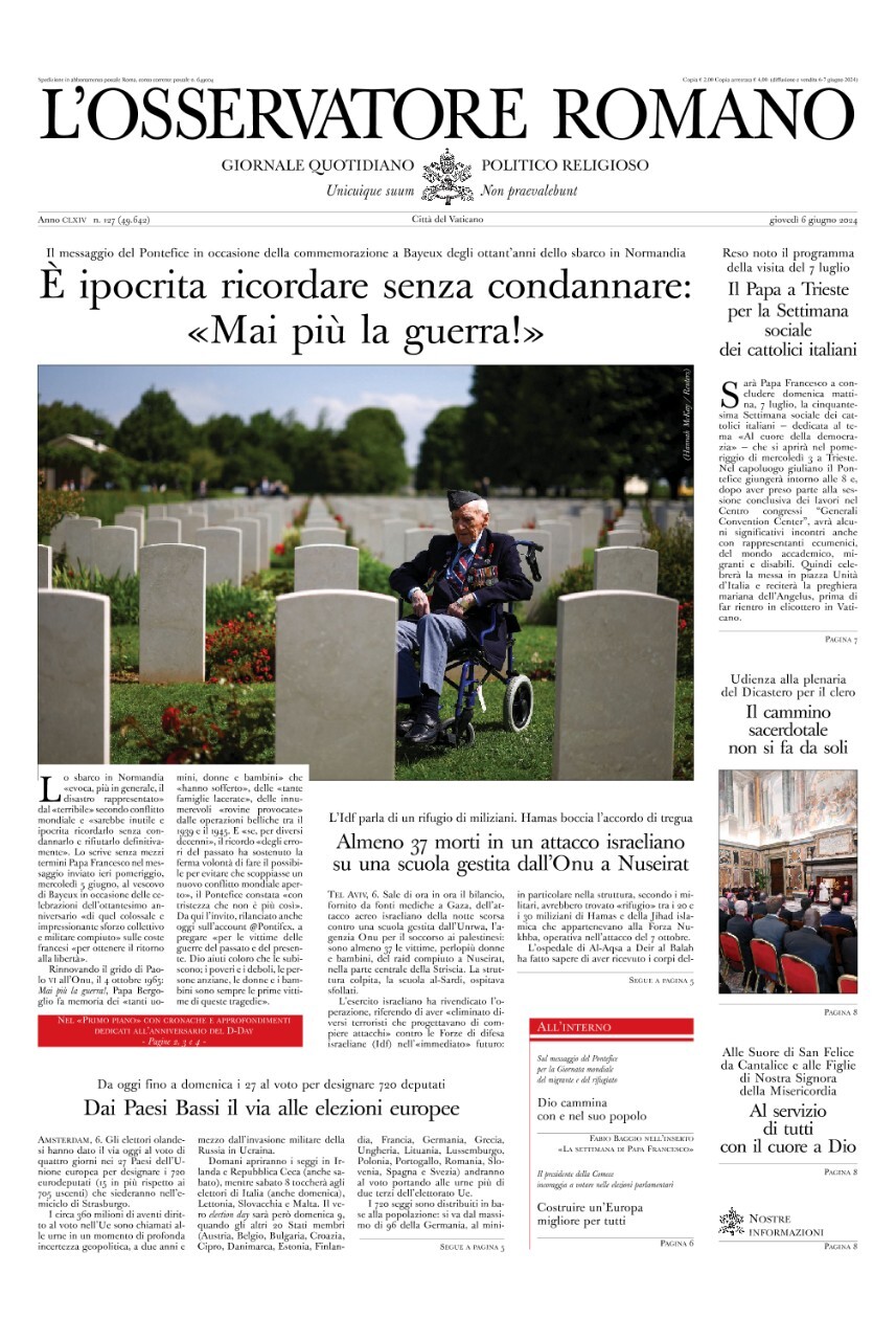 Prima-pagina-orservatore-romano-edizione-di-oggi-06-06-2024