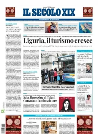 Prima-pagina-secolo-xix-editoriale-oggi-edizione-di-oggi-03-01-2025