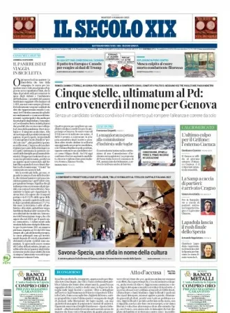 Prima-pagina-secolo-xix-editoriale-oggi-edizione-di-oggi-04-02-2025