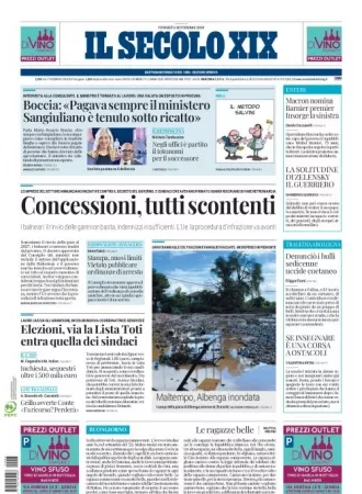 Prima-pagina-secolo-xix-editoriale-oggi-edizione-di-oggi-2024-09-06